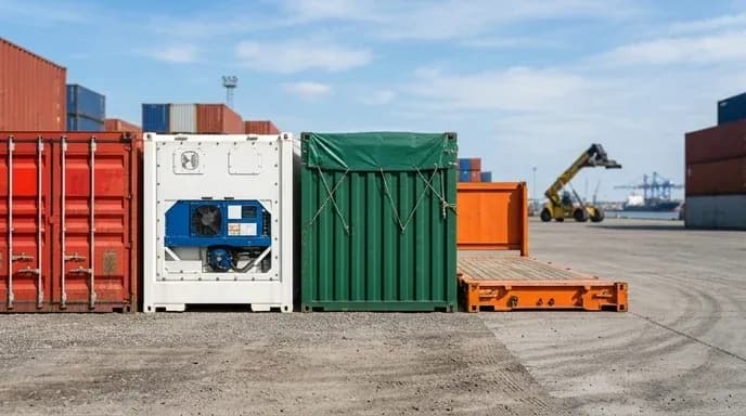Tipos de container marítimo: qual usar na sua carga